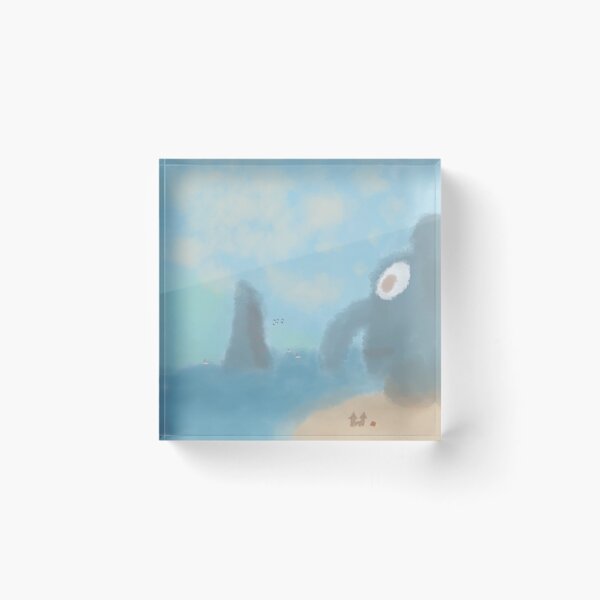 Item preview, Squidward at Étretat designed and sold by DewQuack.