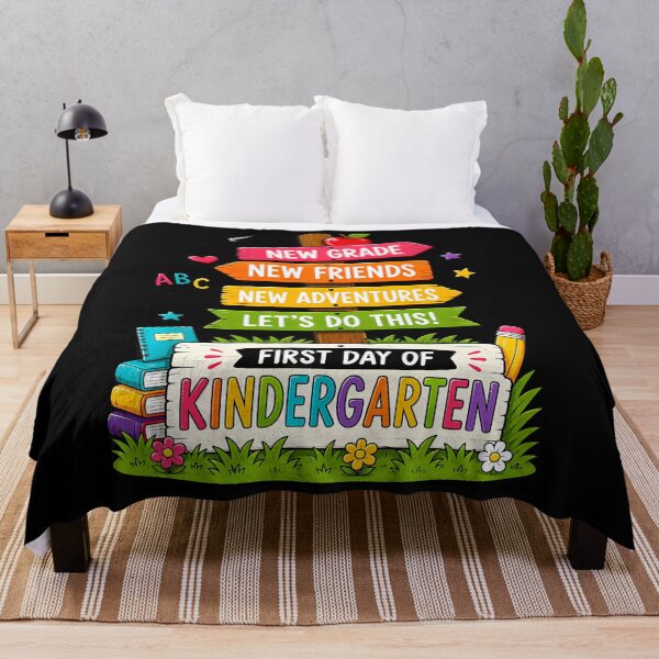 Item preview, First Day Of Kindergarten Boys Girls Back To School designed and sold by ripgoatclothing.