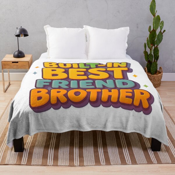 Item preview, Built-In Best Friend Brother – Sibling Gift for Life designed and sold by Uglyandcute.