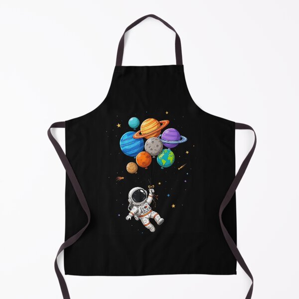Item preview, Funny Space Astronaut Balloon Planets Solar System Galaxy designed and sold by ripgoatclothing.