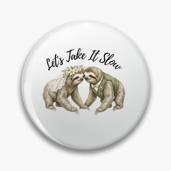 Item preview, Sloth Wedding Couple designed and sold by Roy & Tiffany.