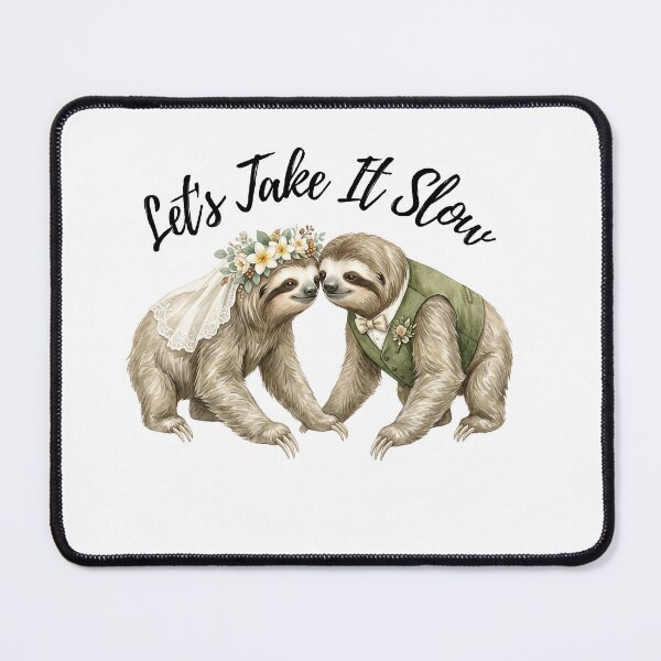 Item preview, Sloth Wedding Couple designed and sold by Roy & Tiffany.