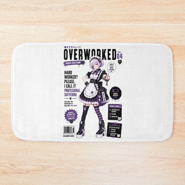 Item preview, Gothic Anime Maid Vol. 04 – Sarcastic Dark Kawaii Maid Design designed and sold by MAID4U.