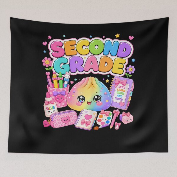 Item preview, Cute Dumpling 2Nd Second Grade Back To School Girl Teacher designed and sold by ripgoatclothing.