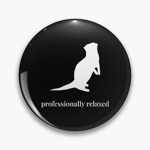 Item preview, Professionally Relaxed – Minimalist Otter Silhouette designed and sold by Soulink-Studio.