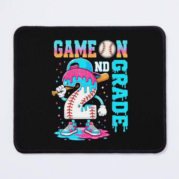 Item preview, 2Nd Grade Back To School Boy Baseball Drip Ice Cream Game On designed and sold by ripgoatclothing.