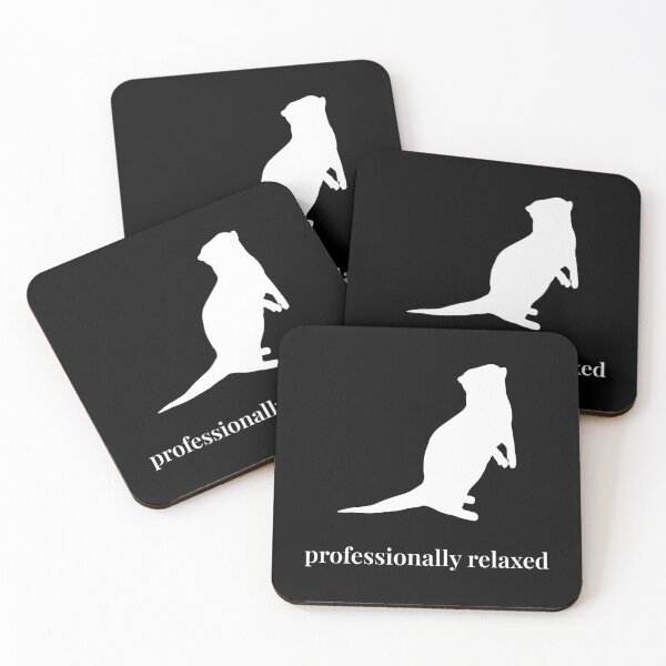 Item preview, Professionally Relaxed – Minimalist Otter Silhouette designed and sold by Soulink-Studio.
