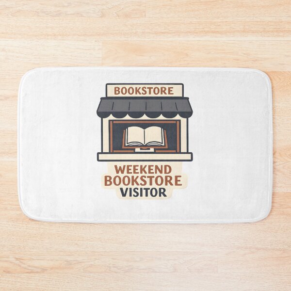 Item preview, Weekend Bookstore Visitor Minimal Book Lover Design designed and sold by Naviora.