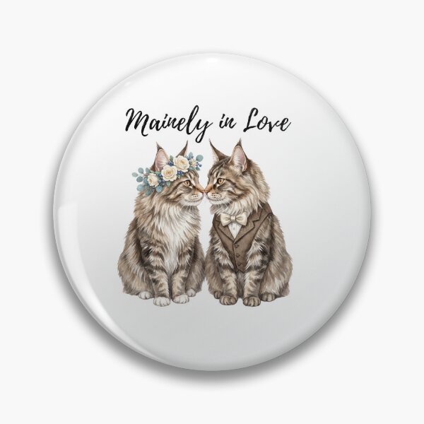 Item preview, Maine Coon Wedding designed and sold by Roy & Tiffany.