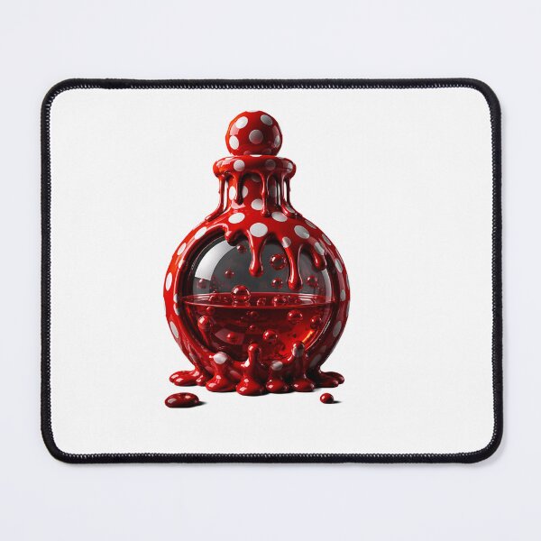 Item preview, Melting Polka Dot Potion Bottle Elixir designed and sold by YourColorsWall.
