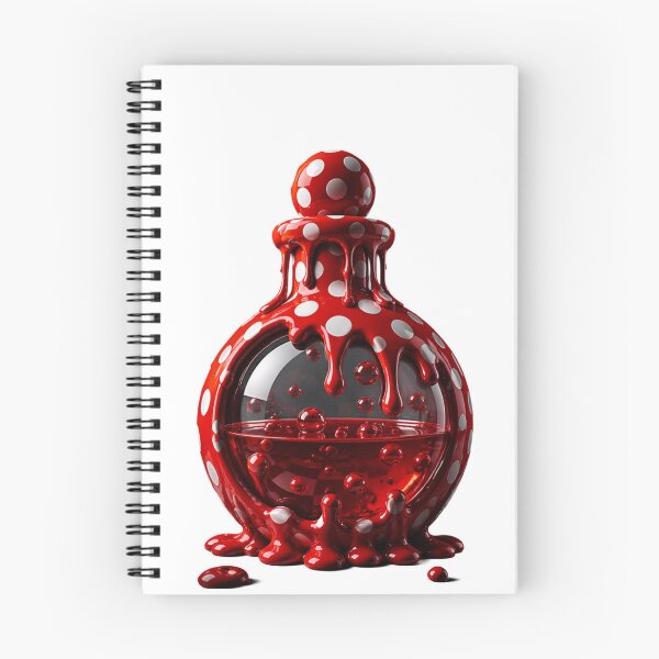 Item preview, Melting Polka Dot Potion Bottle Elixir designed and sold by YourColorsWall.