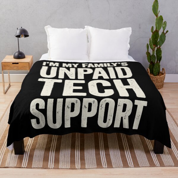 Item preview, I'm My Family's Unpaid Tech Support Funny Family Technology Expert designed and sold by Doodleoub.