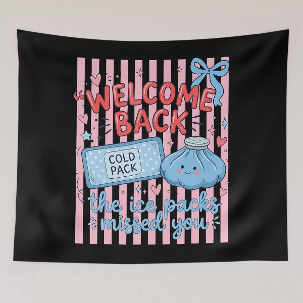 Item preview, Welcome Back The Ice Packs Missed You School Nurse designed and sold by ripgoatclothing.