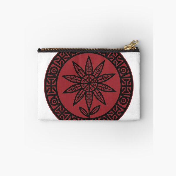 Item preview, Eguzkilore Basque Sun Flower — Ancient Woodcut Mandala designed and sold by DONOSTIADESIGN.