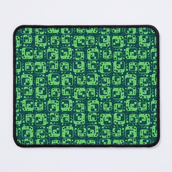 Item preview, Digital Matrix - Neon Green Geometric Tech Pattern designed and sold by Roberto Triolo.