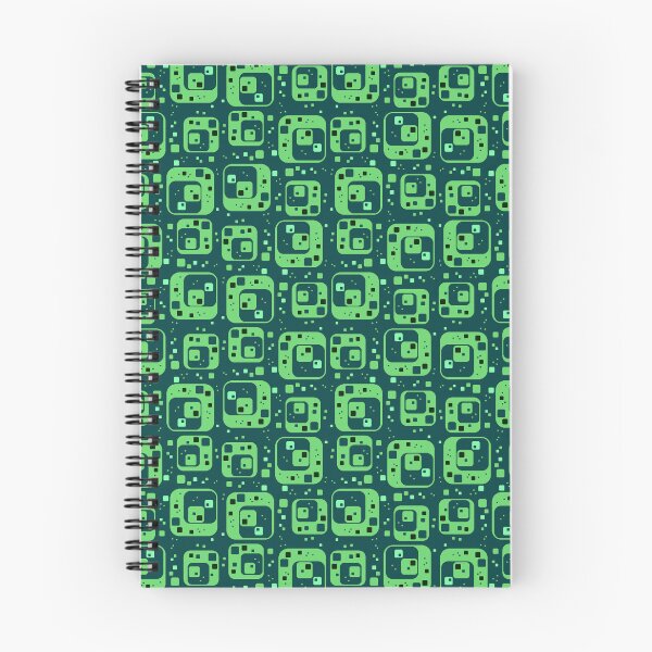 Item preview, Digital Matrix - Neon Green Geometric Tech Pattern designed and sold by Roberto Triolo.
