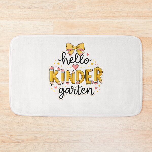 Item preview, Hello Kindergarten Back To School designed and sold by ripgoatclothing.