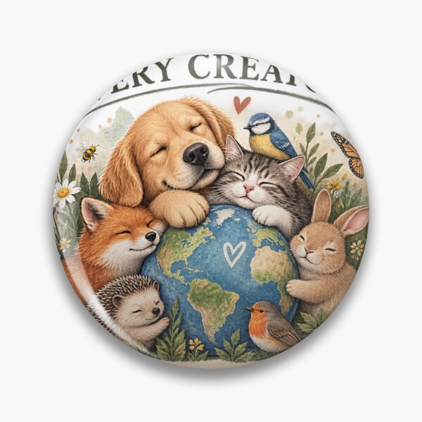 Item preview, For the Love of Every Creature designed and sold by WILDLY DEAR.