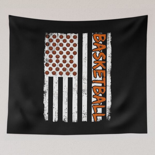 Item preview, Basketball American Flag Player Fan Coach Patriot designed and sold by Doodleoub.
