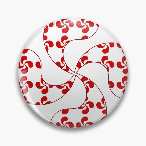 Item preview, Lauburu Within Lauburu – Basque Fractal Cross Pattern designed and sold by DONOSTIADESIGN.
