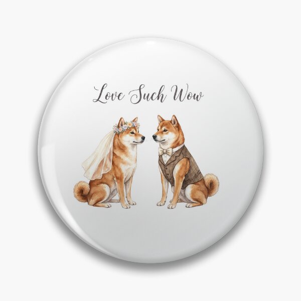 Item preview, Shiba Inu Wedding designed and sold by Roy & Tiffany.