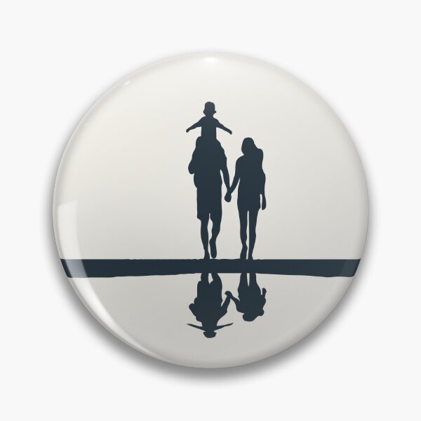 Item preview, Walking Family Reflection Silhouette designed and sold by Gkinoki.