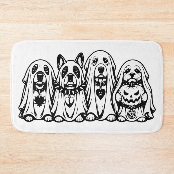 Item preview, Cute Ghost Dogs Halloween Costume Party Spooky designed and sold by Simon-art-land.