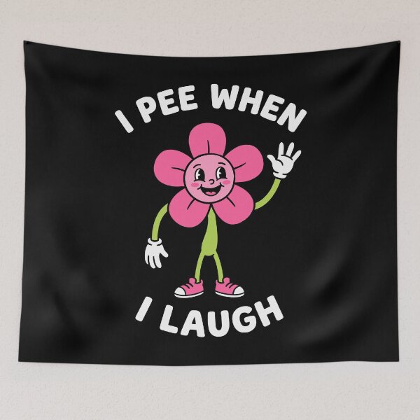 Item preview, I Pee When I Laugh Funny Relatable Humor designed and sold by Doodleoub.