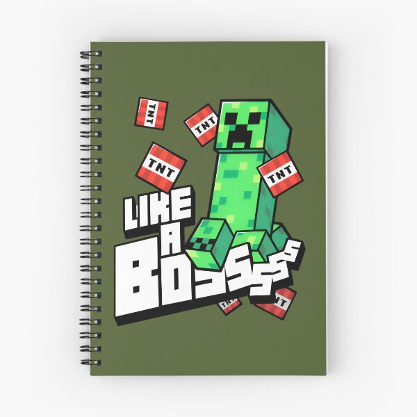 Item preview, "Like A Bosssss" Cute Creeper Shirt For Kids designed and sold by StrikeShift.