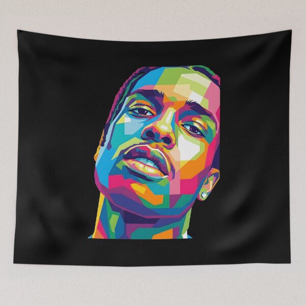 Item preview, Asap rocky pop art designed and sold by k067089.