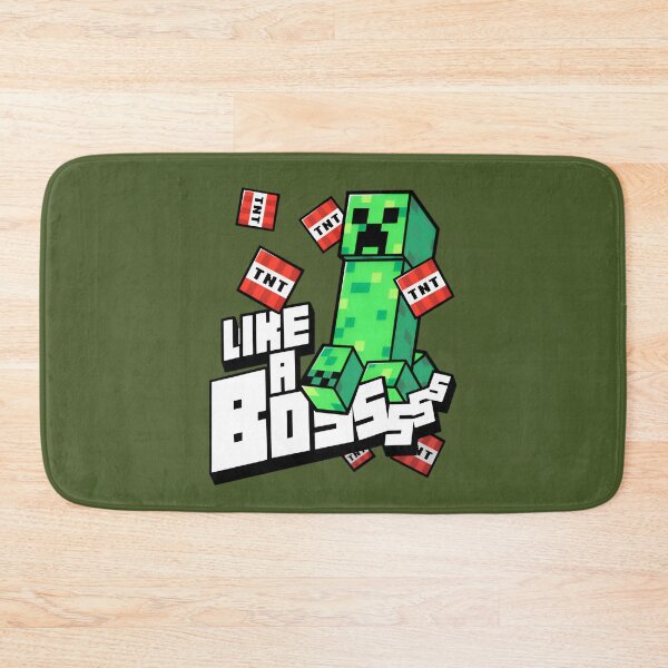 Item preview, "Like A Bosssss" Cute Creeper Shirt For Kids designed and sold by StrikeShift.