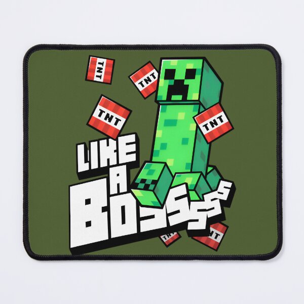 Item preview, "Like A Bosssss" Cute Creeper Shirt For Kids designed and sold by StrikeShift.