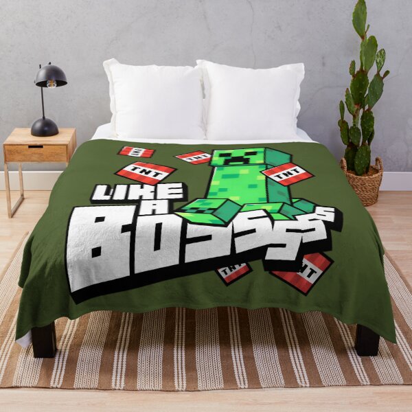 Item preview, "Like A Bosssss" Cute Creeper Shirt For Kids designed and sold by StrikeShift.