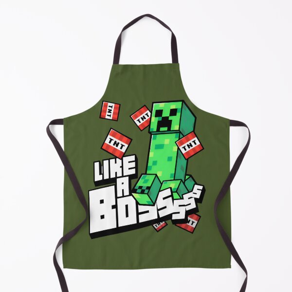 Item preview, "Like A Bosssss" Cute Creeper Shirt For Kids designed and sold by StrikeShift.