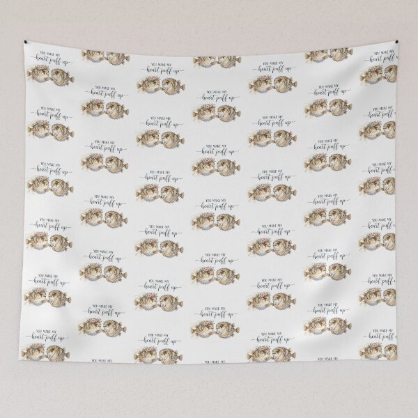 Item preview, Pufferfish Wedding Couple designed and sold by Roy & Tiffany.