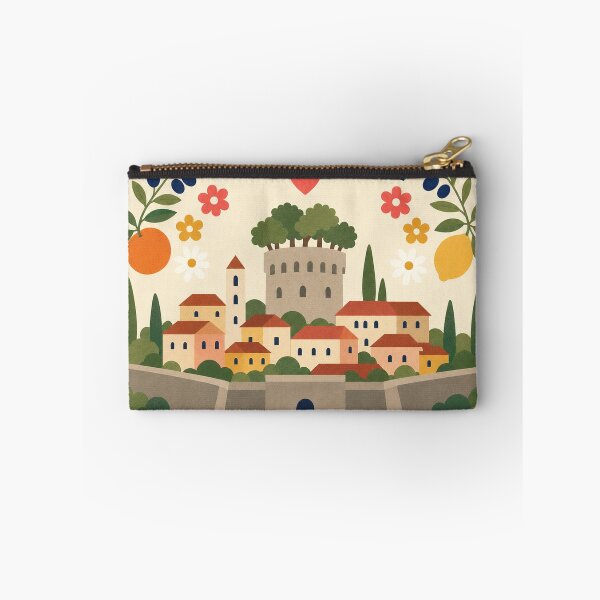 Item preview, Lucca Italy Travel Souvenir Modern Folk Art designed and sold by VisualArtsOasis.