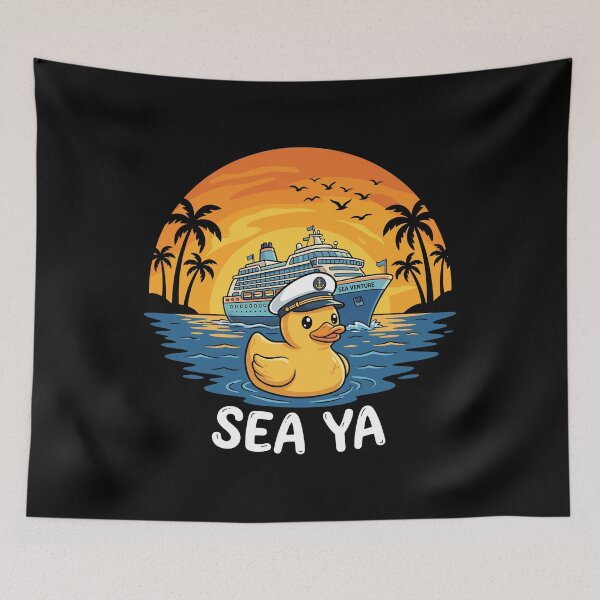 Item preview, Sea Ya Captain Duck Cruise Ship Vacationer designed and sold by Doodleoub.