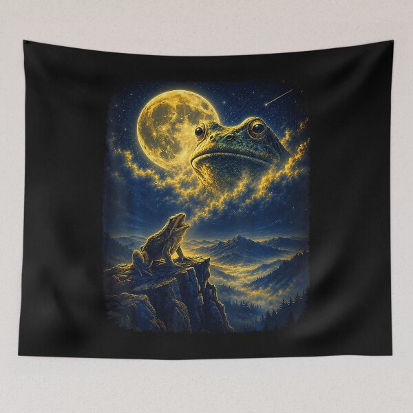 Item preview, Cosmic Frog amphibian designed and sold by ripgoatclothing.