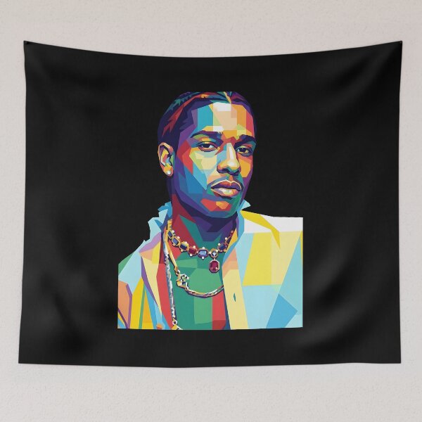 Item preview, Asap rocky pop art designed and sold by k067089.