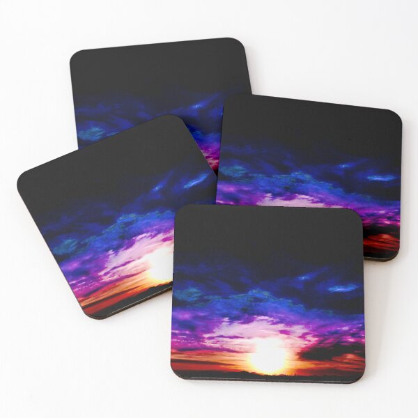 Item preview, Organic Dark Neon Sunset designed and sold by meganlaub1.
