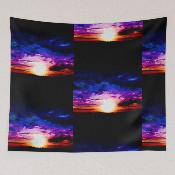 Item preview, Organic Dark Neon Sunset designed and sold by meganlaub1.