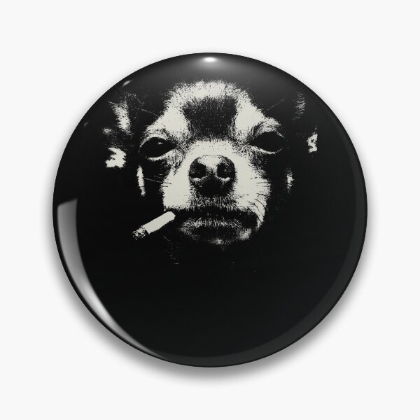 Artikelvorschau, Lustiges Chihuahua-Meme: Hund raucht Zigarette entworfen und verkauft von ripgoatclothing.