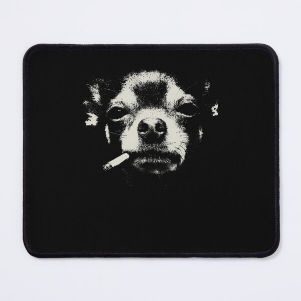 Item preview, Dog Smoking Cigarette Funny Chihuahua Meme  designed and sold by ripgoatclothing.