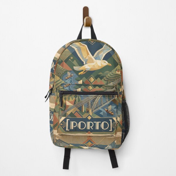 Item preview, Vintage Porto Seagull Travel Art designed and sold by ZUMERI.