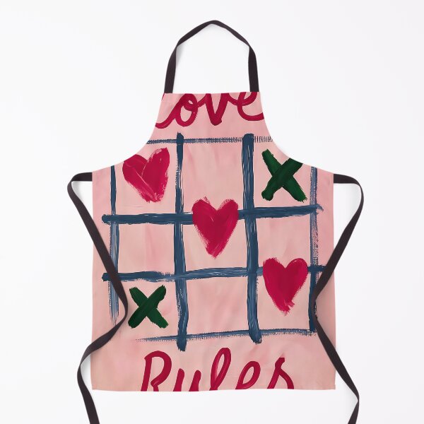 Item preview, Love Rules Tic-Tac-Toe designed and sold by RobertJes.
