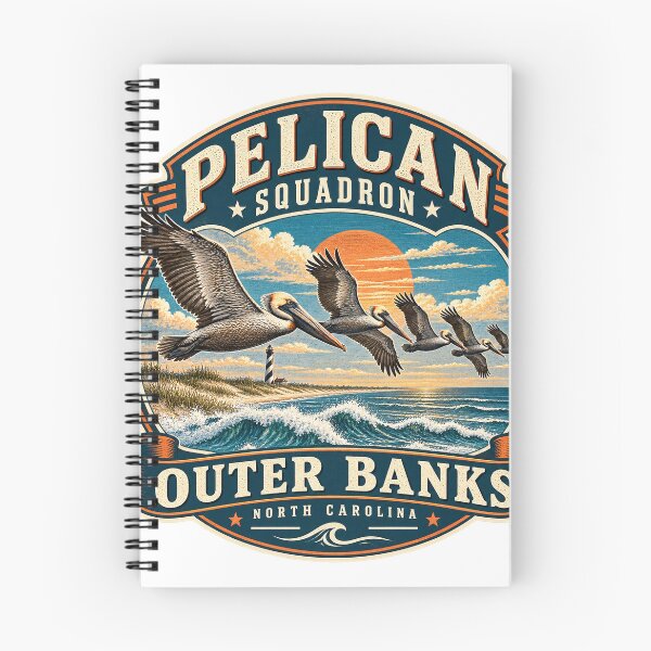 Item preview, Pelican Squadron – Outer Banks North Carolina designed and sold by Past in Threads.