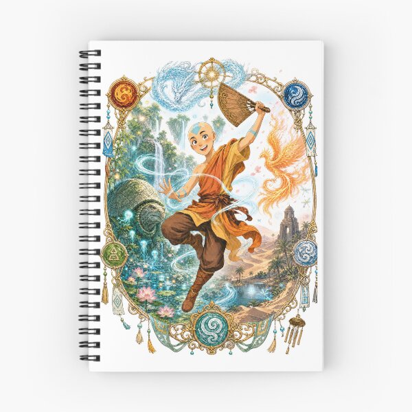 Item preview, Elemental Arrow Monk Four Elements Vintage Filigree Art designed and sold by lamiarte.