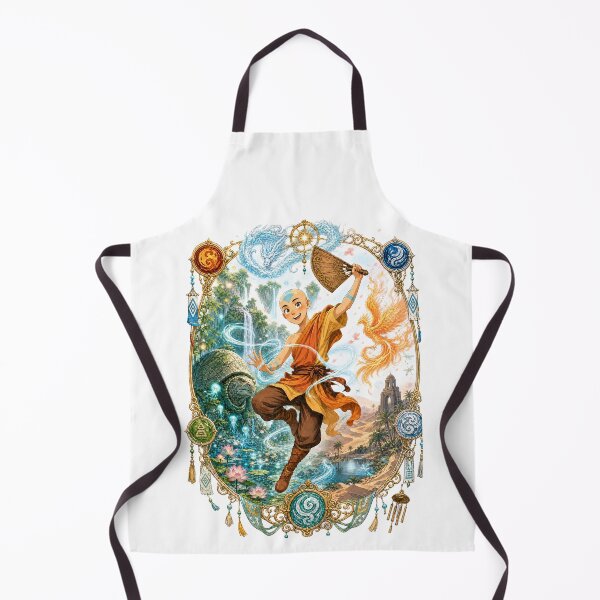Item preview, Elemental Arrow Monk Four Elements Vintage Filigree Art designed and sold by lamiarte.