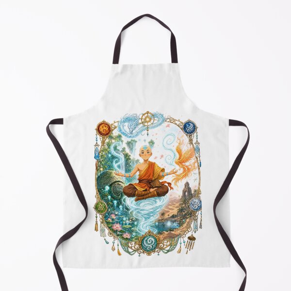 Item preview, Elemental Arrow Monk Four Elements Vintage Filigree Art designed and sold by lamiarte.