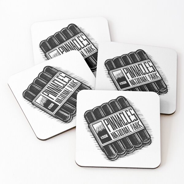 Item preview, Hot Dog Label of Pinnacles National Park designed and sold by John Morris Illustration.